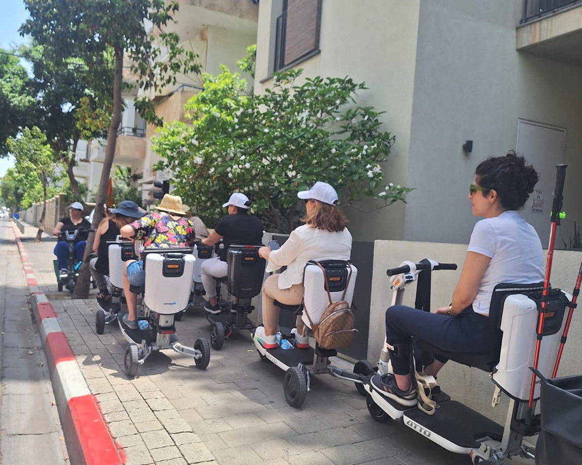 לגלות את תל אביב: חוויית ניידות ייחודית עבור אנשים עם טרשת נפוצה