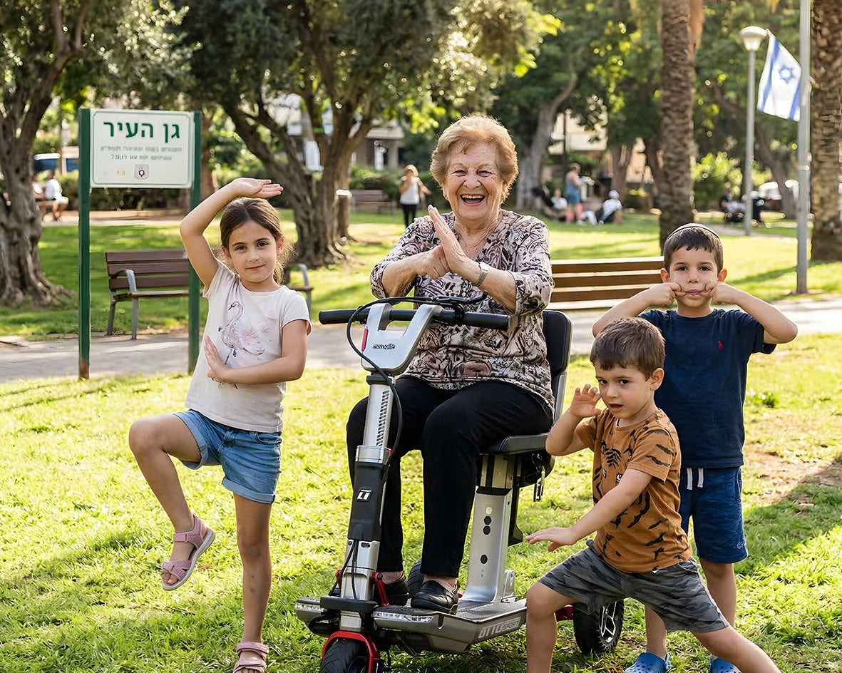 אל תישארו מאחור: איך לשמור על קצב עם הנכדים והמשפחה באירועים וטיולים