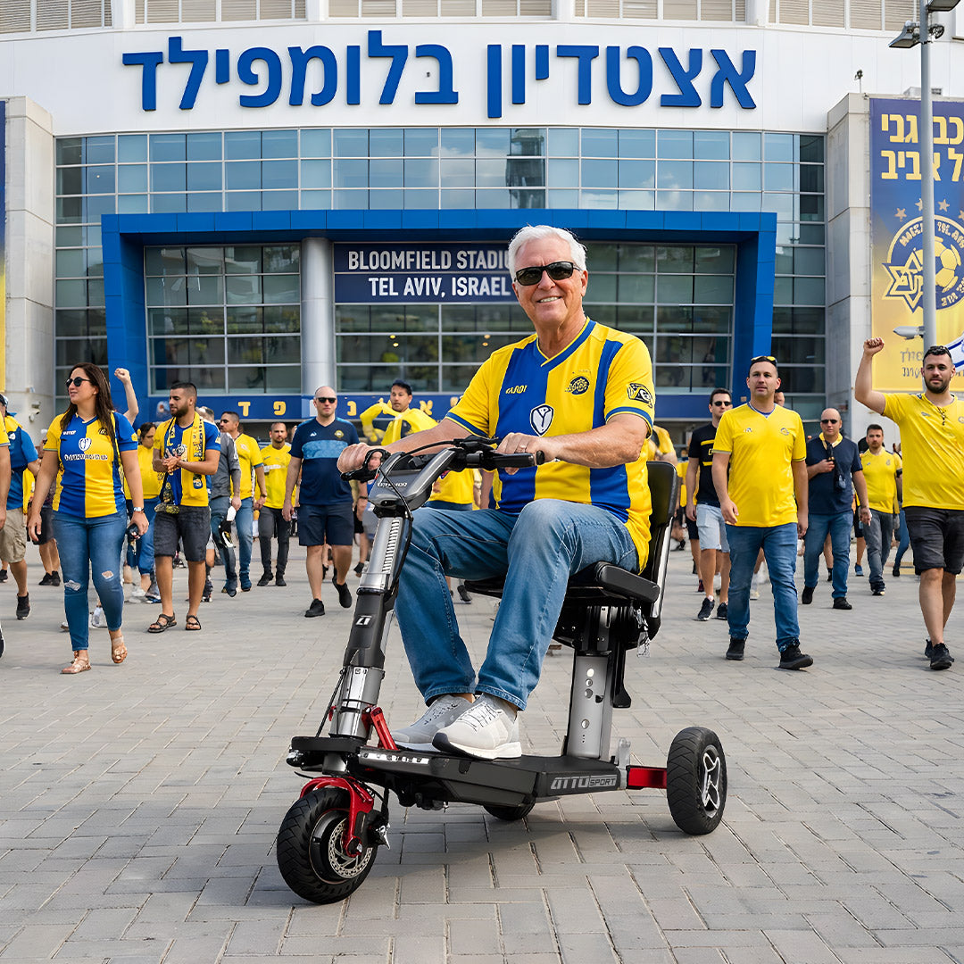 התניידות באצטדיונים ואולמות עם קלנועית: מדריך נגישות לאירועי ספורט והופעות