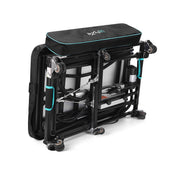 Folded Movinglife EZY LIFT showing its compact portable design