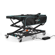 Movinglife EZY LIFT connected to a charger for powered lifting