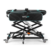 Side view of a partially raised Movinglife EZY LIFT platform