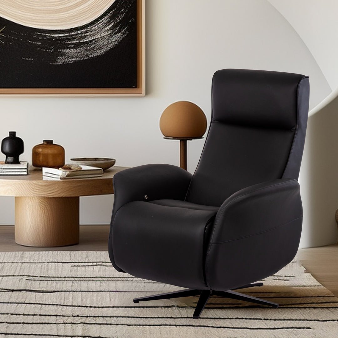 EZY COMFORT Reclining Lift Chair - EzyComfort Leather